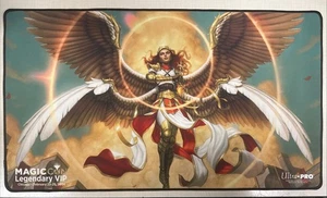 Magic Con 2024 Chicago Legendary VIP Feather Radiant Arbiter Playmat - Picture 1 of 2