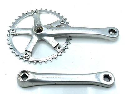 Shimano Dura Ace FC-7410 Road Bike Crankset 170mm Square Taper - Image 1 of 4