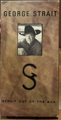 GEORGE STRAIT - Strait Out Of The Box / 4x CD Box Set / 1995 MCAD4-11263 Foto 1 de 4