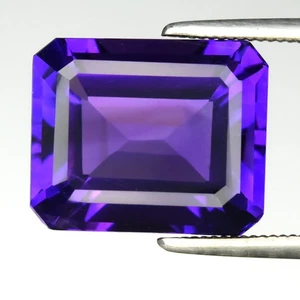 💎 Ametista viola naturale ottagonale 5,78 ct 12x10 mm VS - non riscaldata, pietra preziosa Africa - Foto 1 di 4