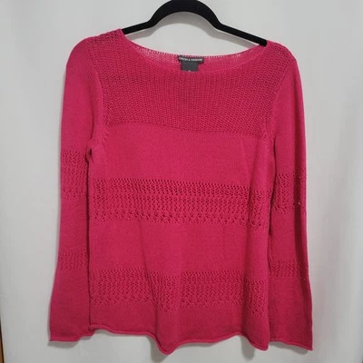 Chelsea & Theodore Pink Sweater, Size M - Image 1 of 3