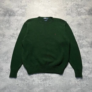 Polo Ralph Lauren Strickpullover Herren Gr. XL Langarm Grün - Bild 1 von 7