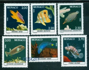 1988 Pesce, Museo Oceanografico Acquario, Pesce Maiale, Pesce Leone, Pesce Box, Monaco, 1844, MNH - Foto 1 di 1