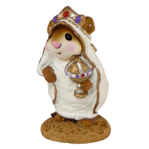 Wee Forest Folk WISE MAN IN ROBE, WFF# M-121b, Nativity Mouse Series - Picture 1 of 1
