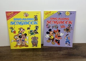 Vintage Disney Kinder Favoriten Mitsingen Liederbücher Klassiker Mickey - Bild 1 von 7