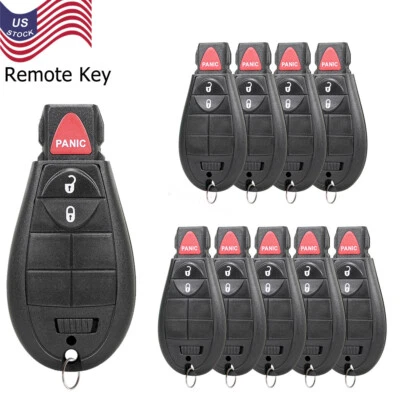 Chaveiro remoto sem chave 10 para 2008-2014 Dodge Grand Caravan M3N5WY783X, IYZ-C01C - Imagem 1 de 4