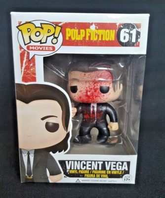 Funko Pop! Pulp Fiction ~ Vincent Vega Extra Bloody ~ ¡Súper Raro y Súper Limpio! Foto 1 de 4