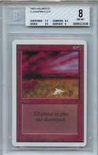MTG Unlimited Flashfires BGS 8.0 NM-MT Card Magic the Gathering WOTC 2638