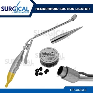 Hemorrhoid Suction Ligator Up Angle With 100 Latex Bands Surgical Instruments - Picture 1 of 12