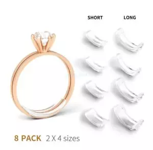 8x Tightener Ring Size Reducer Resizing Adjuster Pad Jewellery Tools Au! - Picture 1 of 7