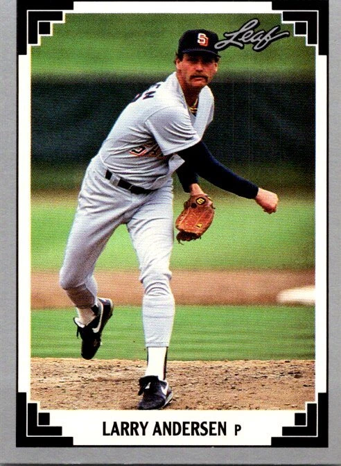 1991 Leaf Baseball 407 Larry Andersen - Image 1 of 1