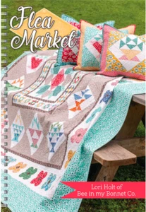 Quilt Pattern FLEA MARKET Lori Holt IT'S SEW EMMA Spiral Bound Quilt Book - Picture 1 of 6