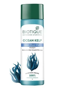 Biotique Ocean Kelp Anti Hair Fall Shampoo Intensive Hair Growth Therapy - Picture 1 of 14