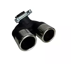 Terminale Doppio Per Scarico SMART Fortwo Tipo 451 2x60mm Aspetto Sportivo - Bild 1 von 7