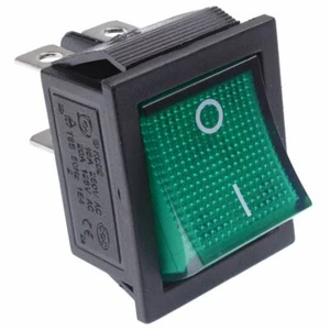 Green Rocker Switch for Electrolux / Dometic Caravan Motorhome Fridge - Picture 1 of 1