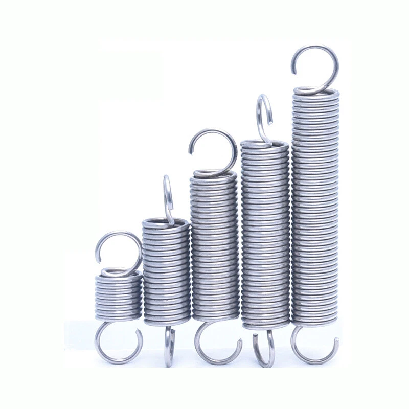 Aexit 304 Stainless Steel Compression Springs: 1mm X 12mm X 20mm, Silver Tone, 20 Pieces