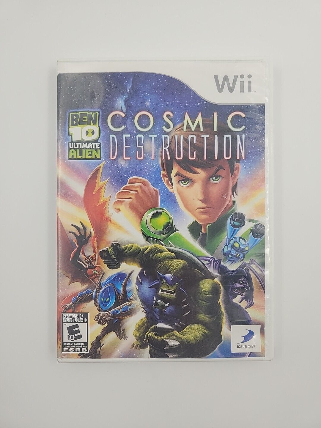 Ben 10: Ultimate Alien Cosmic Destruction Nintendo Wii CIB Complete Instructions