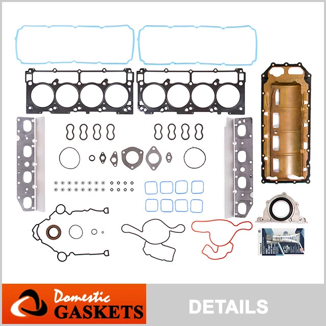 Fits 09-15 Chrysler Dodge Ram 5.7L HEMI V8 OHV MLS Full Gasket Set VIN T - Image 1 of 4