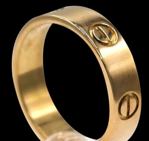 Cartier Love ring in 18k yellow gold sz 57 6.46 grams SEE VIDEO - Picture 1 of 3