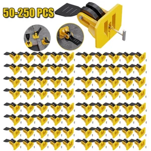 50-250pcs Tile Leveling Reusable 8-12mm T-Pin Tiles Flooring Wall Tiles Leveler - Picture 1 of 16