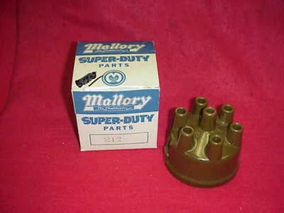 NUEVO DE LOTE MALLORY 212 OLIVA TAPA DISTRIBUIDOR 6 CILINDROS FORD LINCOLN MERCURY Foto 1 de 4