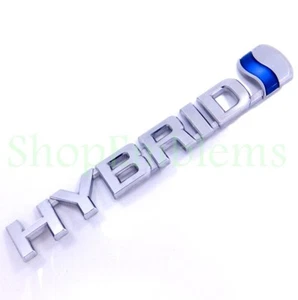 Toyota Prius 06 07 08 09 Right Side Fender Emblem Nameplate Script Badge RH OEM - Picture 1 of 2