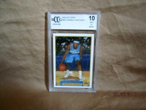 Carmelo Anthony RC 2003-2004 TOPPS ROOKIE Card#223 Graded BCCG10!Nuggets G RC-V7 - Picture 1 of 2