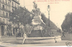 ANTIGUA POSTAL BARCELONA LA DIANA VALLMITJANA CATALUÑA OLD POSTCARD      CC00329 - Picture 1 of 1