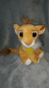 Vintage Lion King Simba Baby Cub Leaf Collar 90s Disney Plush 1993 vtg - Picture 1 of 10