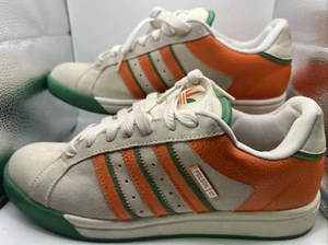 Adidas Food Court Polson ST Classic Court Skateboard Cream Orange Green Size 9 - Picture 1 of 22