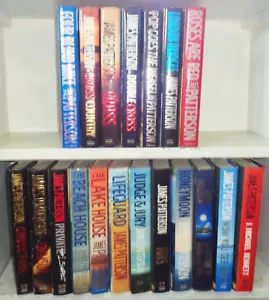 James Patterson 19 HC Book Set including Alex Cross &More, All First Ed HC w DJ - Picture 1 of 3