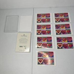 Tarjetas/sobres de 7 notas Marcel Schurman Corazones San Valentín Maret Hensick - Imagen 1 de 9