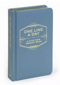 One Line a Day: A Five-Year Memory Book by Chronicle Books (English) Hardcover - Picture 1 of 1