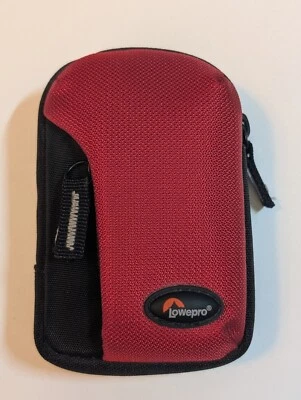 Lowepro Tahoe 10 Camera Pouch, Red - Image 1 of 2