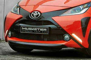 Toyota Aygo II ab 2014 Spoiler Stoßecken Stoßstangenabdeckung - Bild 1 von 11