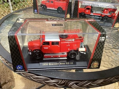 Road Signature 1:43 scale, 1950 Mercedes Benz TLF-15 Fire Engine, Item# 43013 - Image 1 of 4