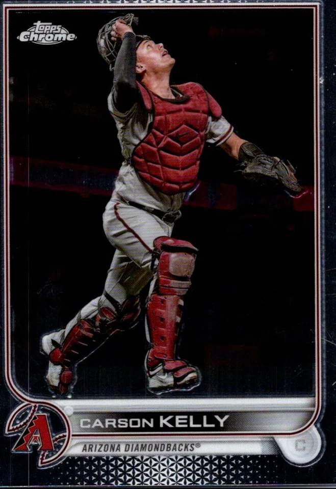 2022 Topps Chrome Carson Kelly Arizona Diamondbacks #215 - Image 1 of 2