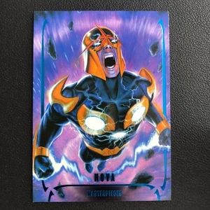 2024 Skybox Marvel Masterpieces Nahuel Grego Nova Blue Wave /49 yingk79 - Bild 1 von 3