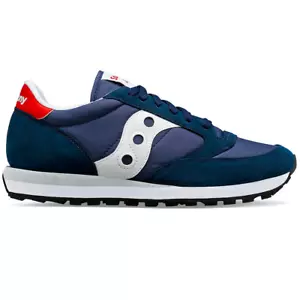 SCARPE SNEAKERS UOMO SAUCONY JAZZ ORIGINAL S2044 692 PELLE BLU PE 2024 - Foto 1 di 5