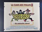 Original 1981 La Cage Aux Folles Ii Movie Poster Half Sheet 22 X 28