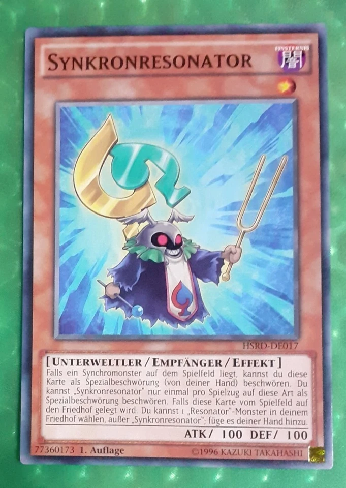 Yu-Gi-Oh HSRD, Synkronresonator , "near mint", 1. Auflage - Bild 1 von 1