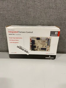 White Rodgers EMERSON 50A55-743 GOODMAN Integrated Furnace Control - NEW - Picture 1 of 2