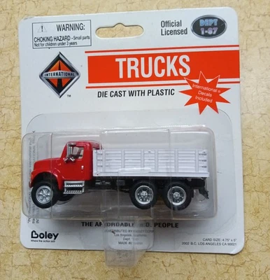 HO 1/87 Scale BOLEY INTERNATIONAL Stake Bed Truck. Die Cast w/ Plastic #4006-17 - Image 1 of 4
