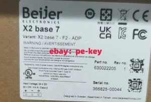 Pantalla táctil 1 pieza Beijer X2base7-F2-ADP HMI nueva X2base7F2ADP envío rápido/pe - Imagen 1 de 2