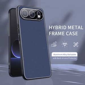 Für Honor 500, Handy Hülle Aluminium Metall Hybrid Panzer Carmera Linse Cover - Bild 1 von 14