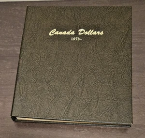 Dansco Album #7208 Canada Dollars 1973 - Rare - Empty - Pre-owned - Picture 1 of 8