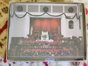 Vintage Set religiöse Weihnachtskarten - Bethlehem United Methodist Church - Bild 1 von 3