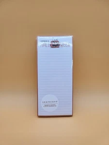 Peanuts New 2023 Graphique Snoopy Halloween Magnetic Large Note Pad - Picture 1 of 9