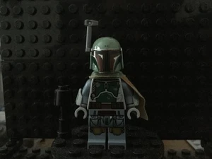 Lego Star Wars Boba Fett Minifigur mit Custom Vambraces und Jetpack - Bild 1 von 7