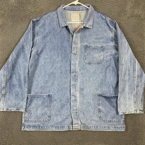 Giacca da lavoro Jungmaven Olympic Light Denim blu Huckberry taglia XL - Foto 1 di 9